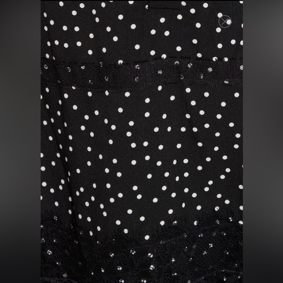 SHANI Black Polka Dot Three-Quarter Length Sleeve Beautiful Size 16 NWT - Picture 6 of 11
